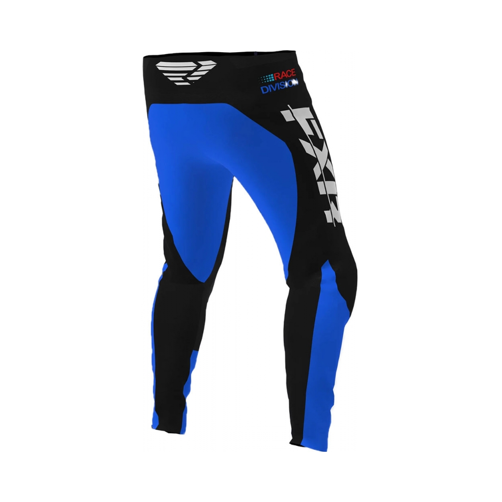 FXR Панталон Clutch MX23 Black Blue Red - изглед 2