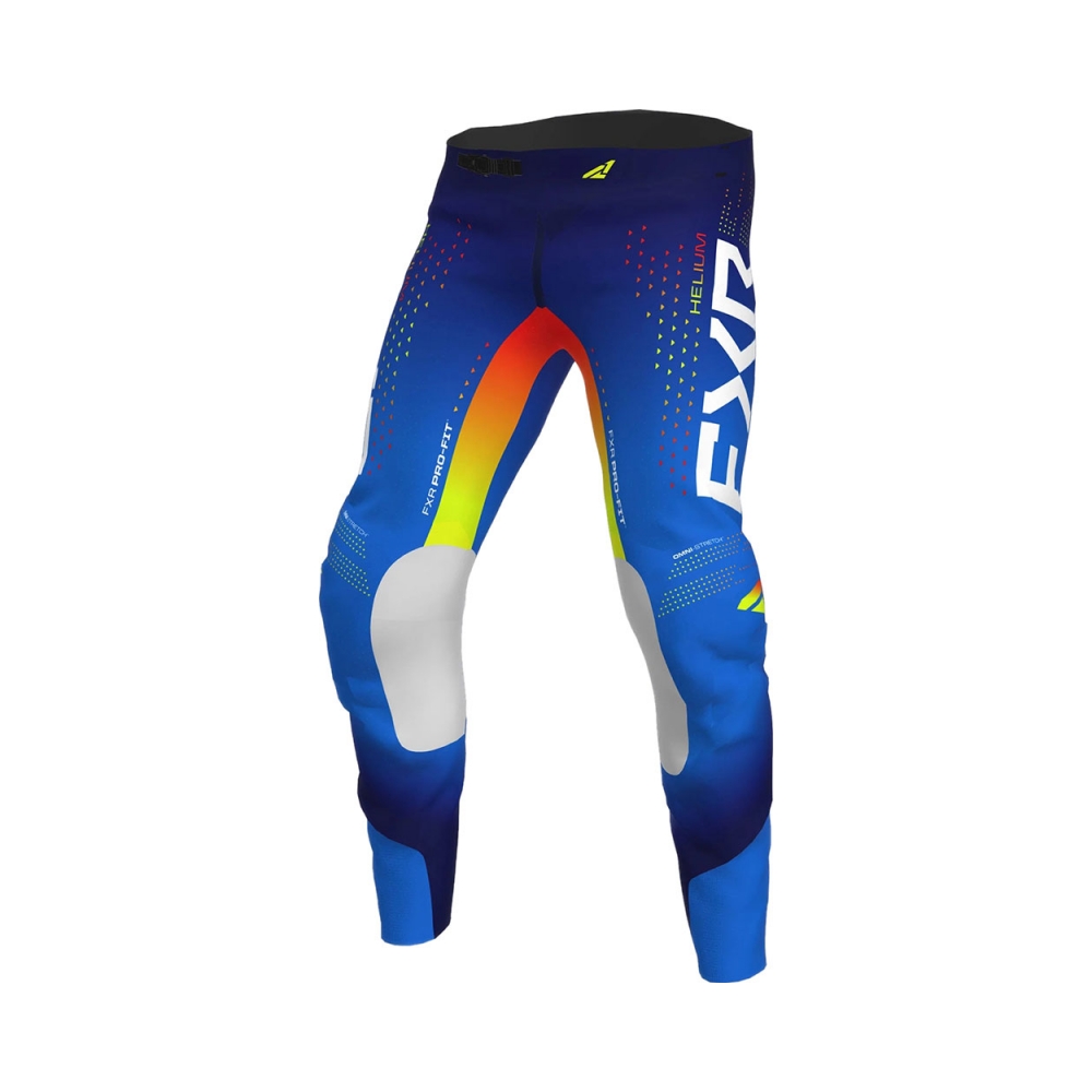 FXR Детски панталон Stretch Pro MX22 Youth Navy/Inferno - изглед 1