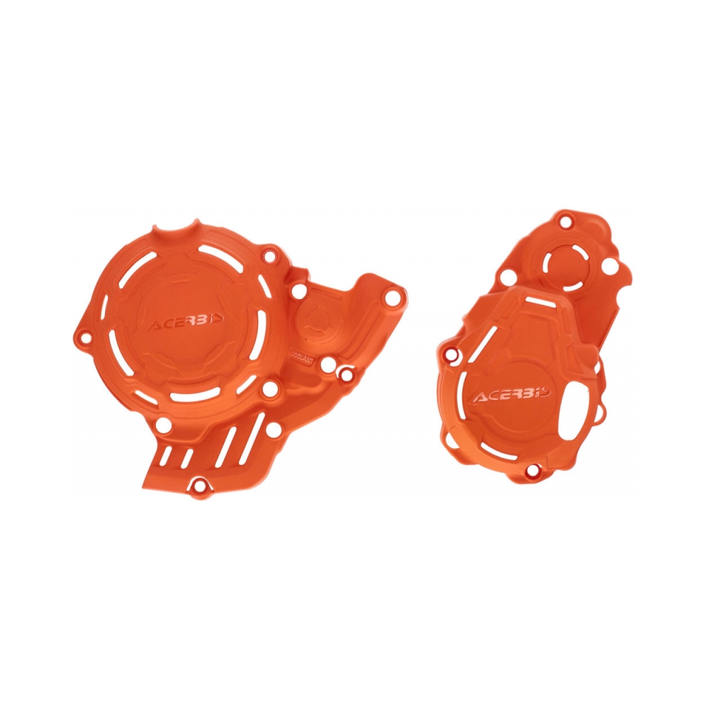 Acerbis Комплект предпазители за капаци KTM SX-F250/350 23-24, Husqvarna FC250/350 23-24, FX350 23-24 Оранжев - изглед 1
