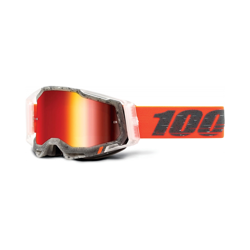 100% Очила Racecraft2 Schrute - Mirror Red - изглед 2