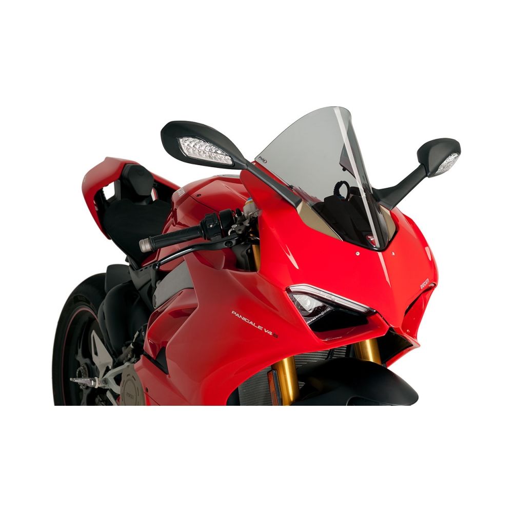 Puig Слюда R-Racer Ducati Panigale 1100 V4 20-24 Smoke - изглед 2
