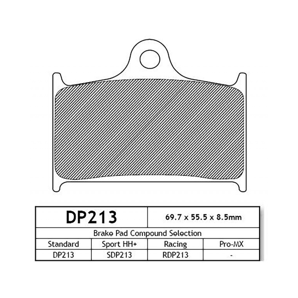 DP Brakes DP213 Накладки - изглед 2