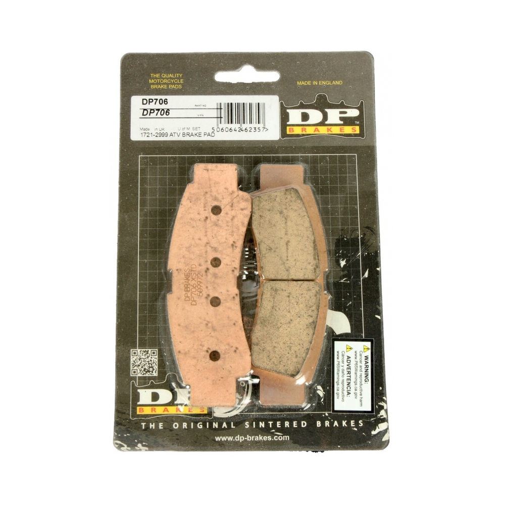 DP Brakes Накладки DP706 предни - изглед 1