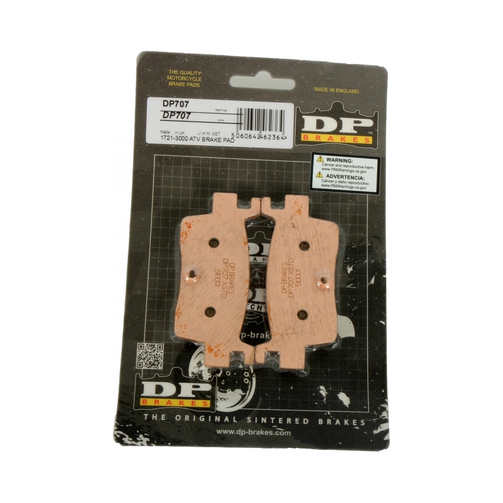 DP Brakes Накладки DP707 задни - изглед 1
