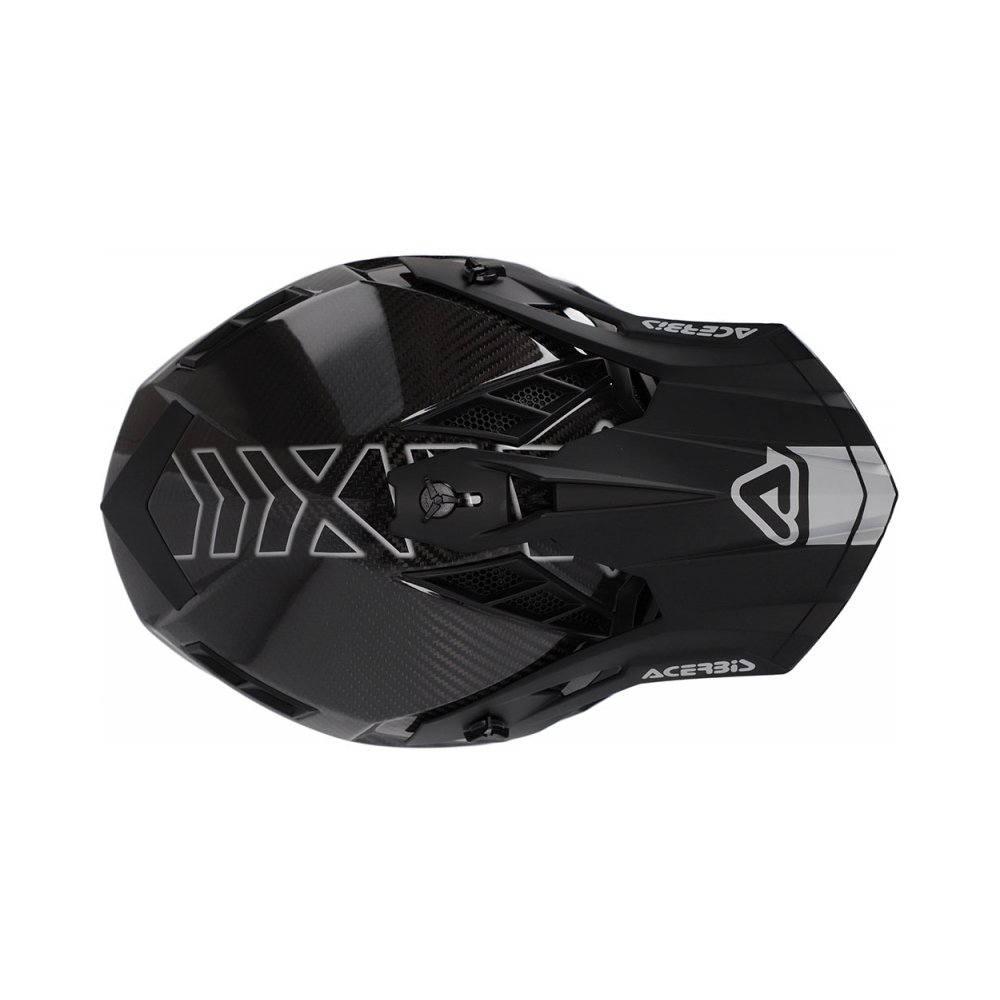 Acerbis Каска Steel Carbon Black/Grey ECE-2206 - изглед 6