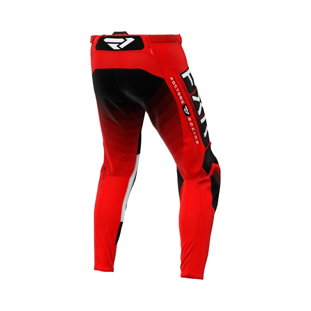 FXR Панталон Clutch Pro MX24 Red Black - изглед 2