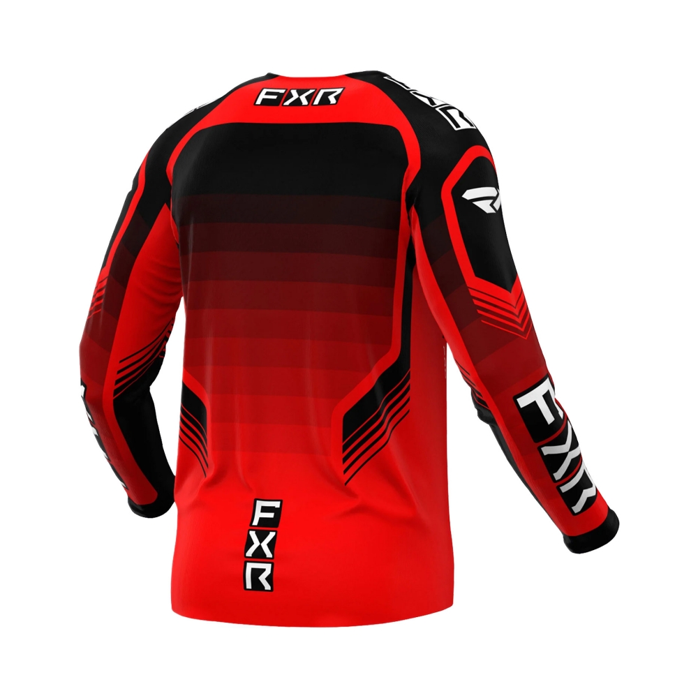 FXR Тениска Clutch Pro MX24 Red Black - изглед 2