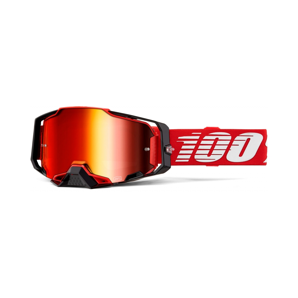 100% Очила Armega Red - Mirror Red - изглед 1
