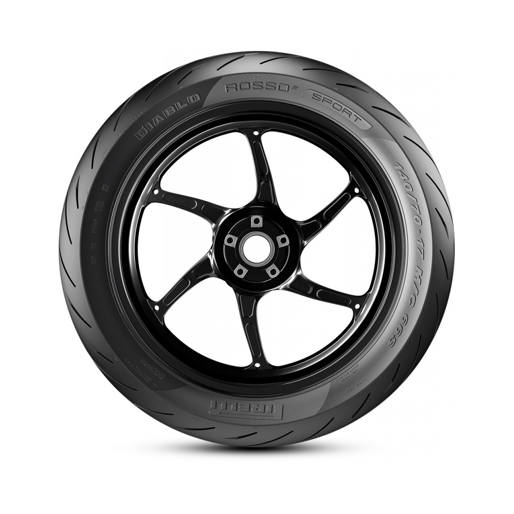 Pirelli Задна гума Diablo Rosso Sport 140/70-17 M/C TL 66S R - изглед 3