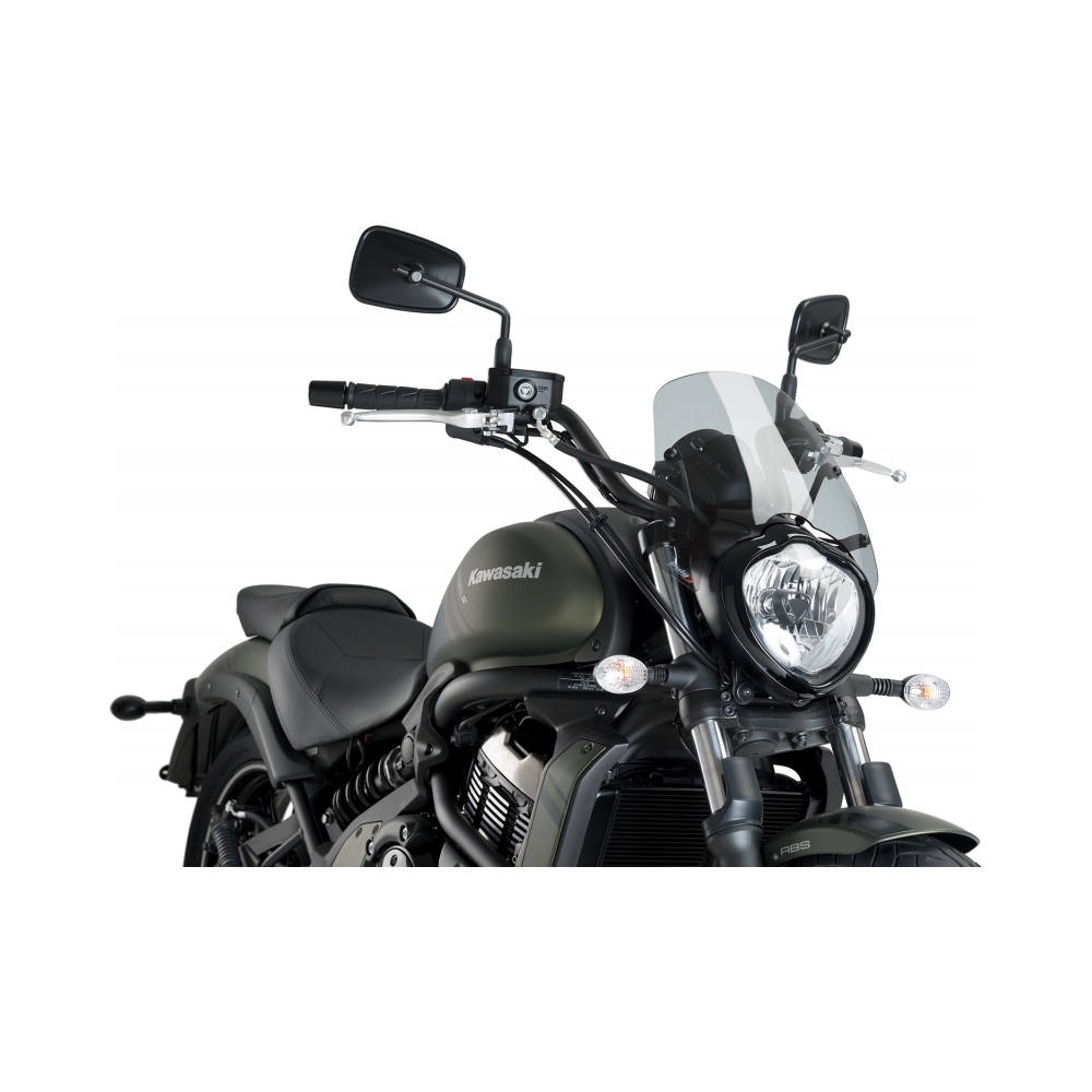 Puig Слюда New Generation Sport Kawasaki EN650 Vulcan S 15-23 Smoke - изглед 1