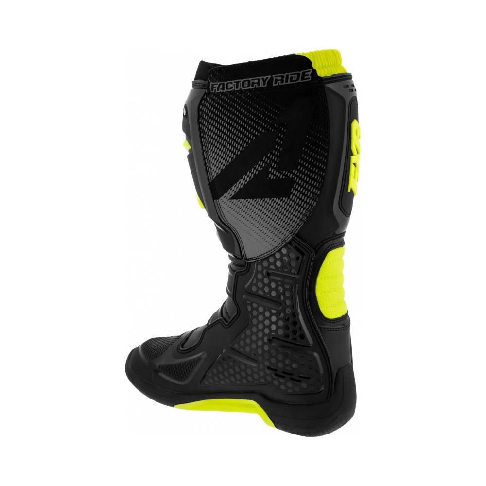 FXR Ботуши Factory Ride Black/Hi Vis - изглед 2