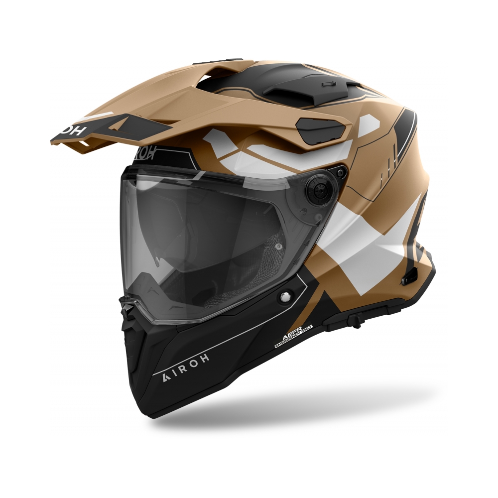 Airoh Каска Commander 2 Reveal Sand Matt - изглед 1 - BobiMX.com Airoh Каска Commander 2 Reveal Sand Matt - изглед 1