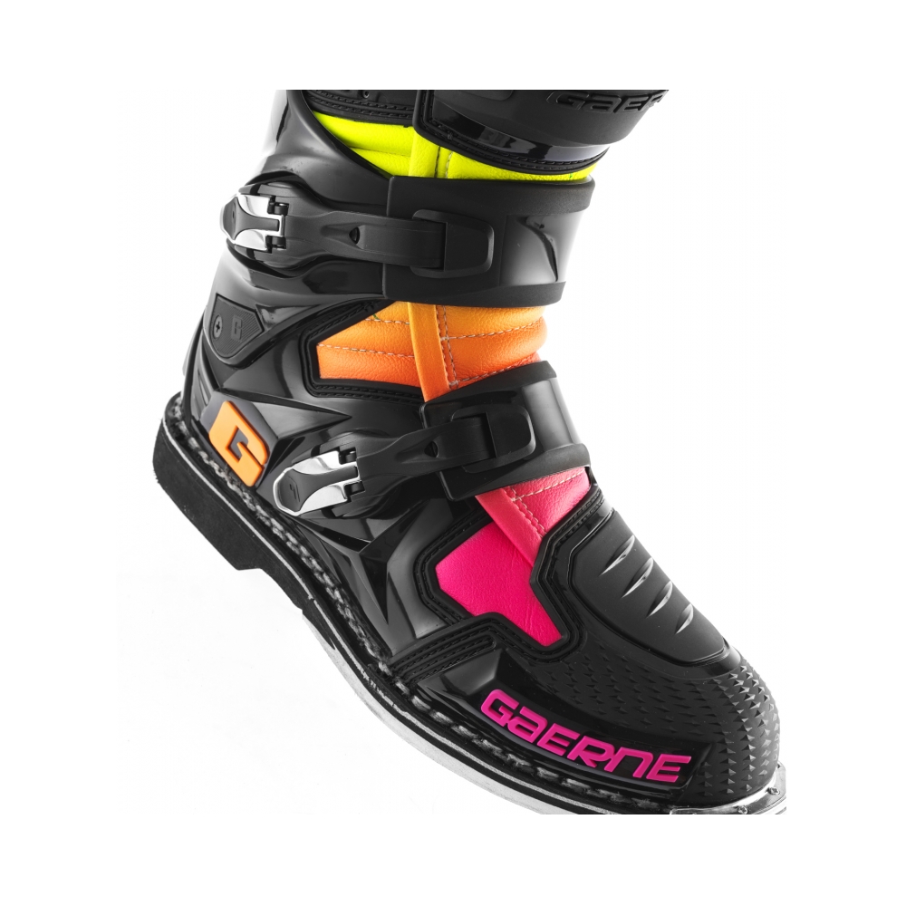 Gaerne Ботуши SG12 Black Orange Pink - изглед 5