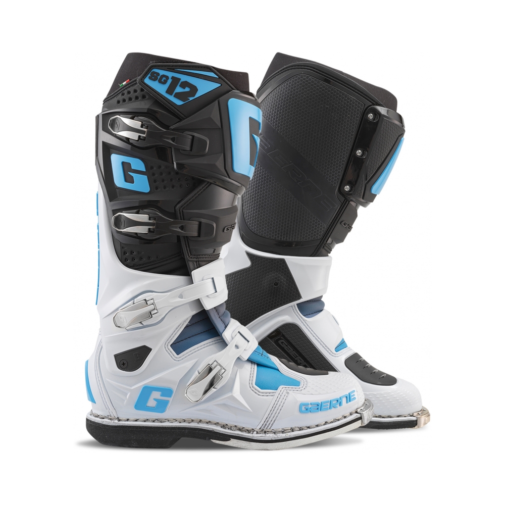 Gaerne Ботуши SG12 Black White Blue - изглед 1