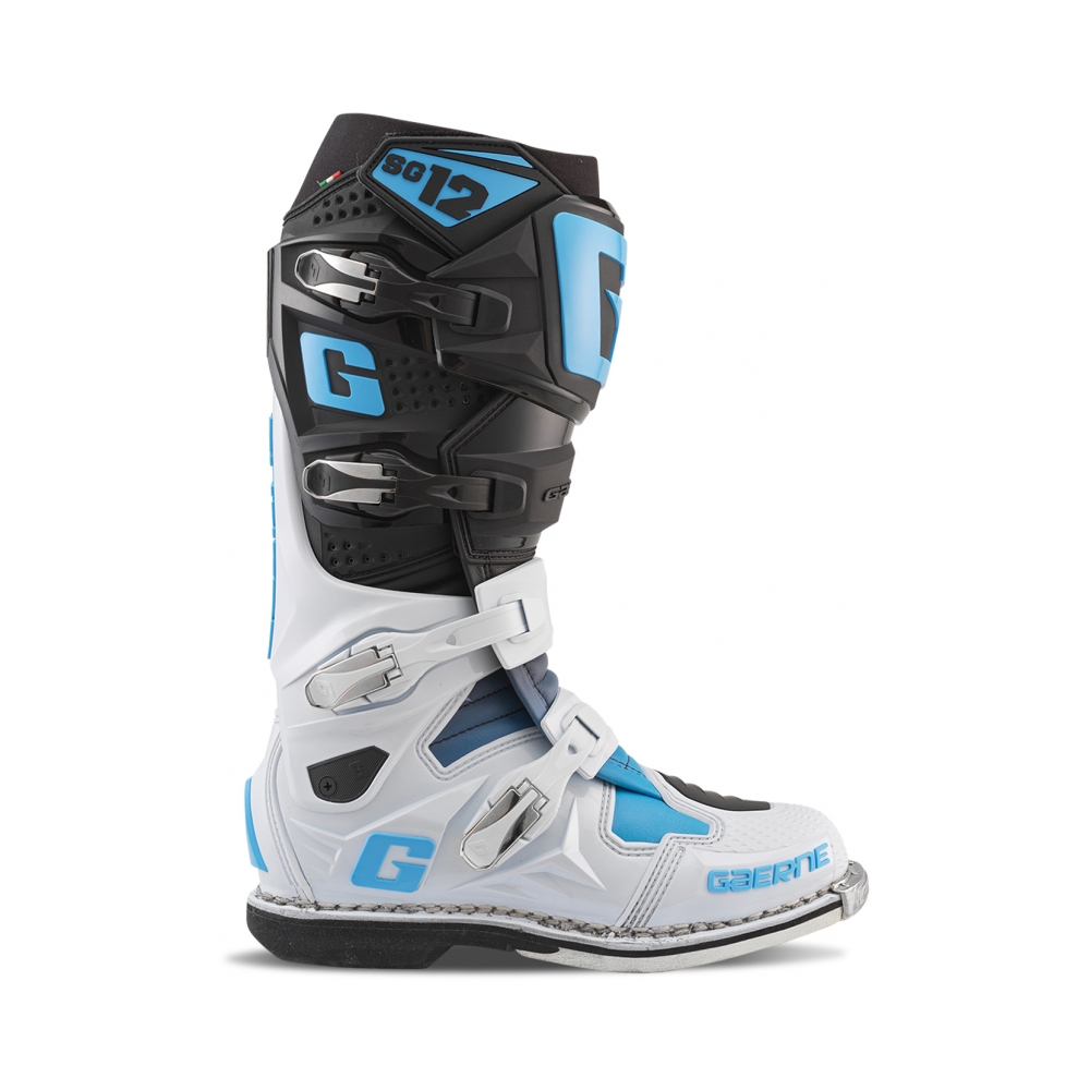 Gaerne Ботуши SG12 Black White Blue - изглед 2