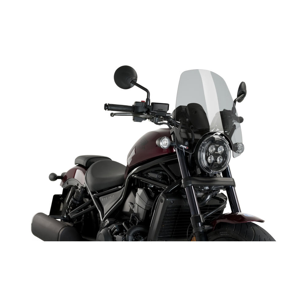 Puig Слюда New Generation Touring Honda CMX1100 Rebel 21-24 Smoke - изглед 2