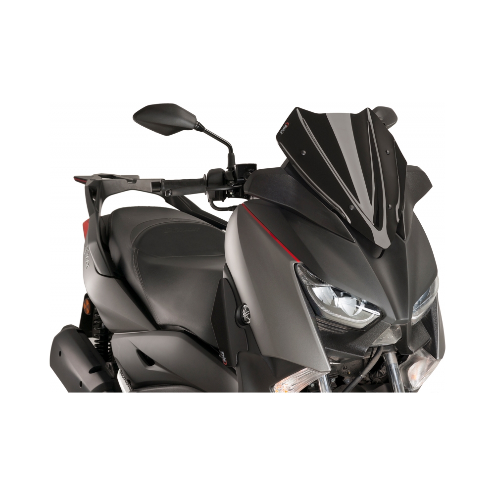 Puig Слюда V-Tech Line Sport Yamaha X-Max Black - изглед 1