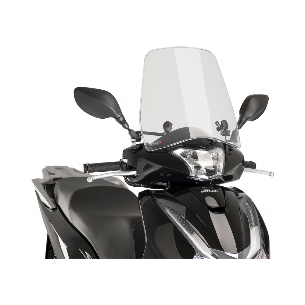 Puig Слюда Urban Honda Scoopy SH125i 18-20, SH150i 17-20 Smoke - изглед 2