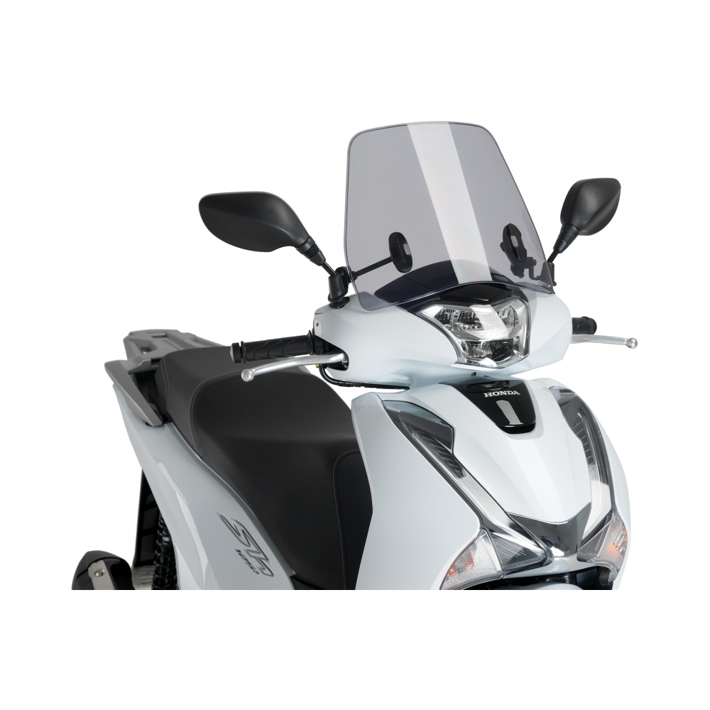 Puig Слюда Trafic Honda Scoopy SH125i 18-20, SH150i 17-20 Smoke - изглед 4