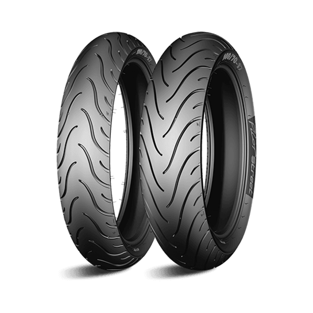 Michelin Предна/Задна гума Pilot Street 70/90-17 M/C 43S REINF TL/TT - изглед 1