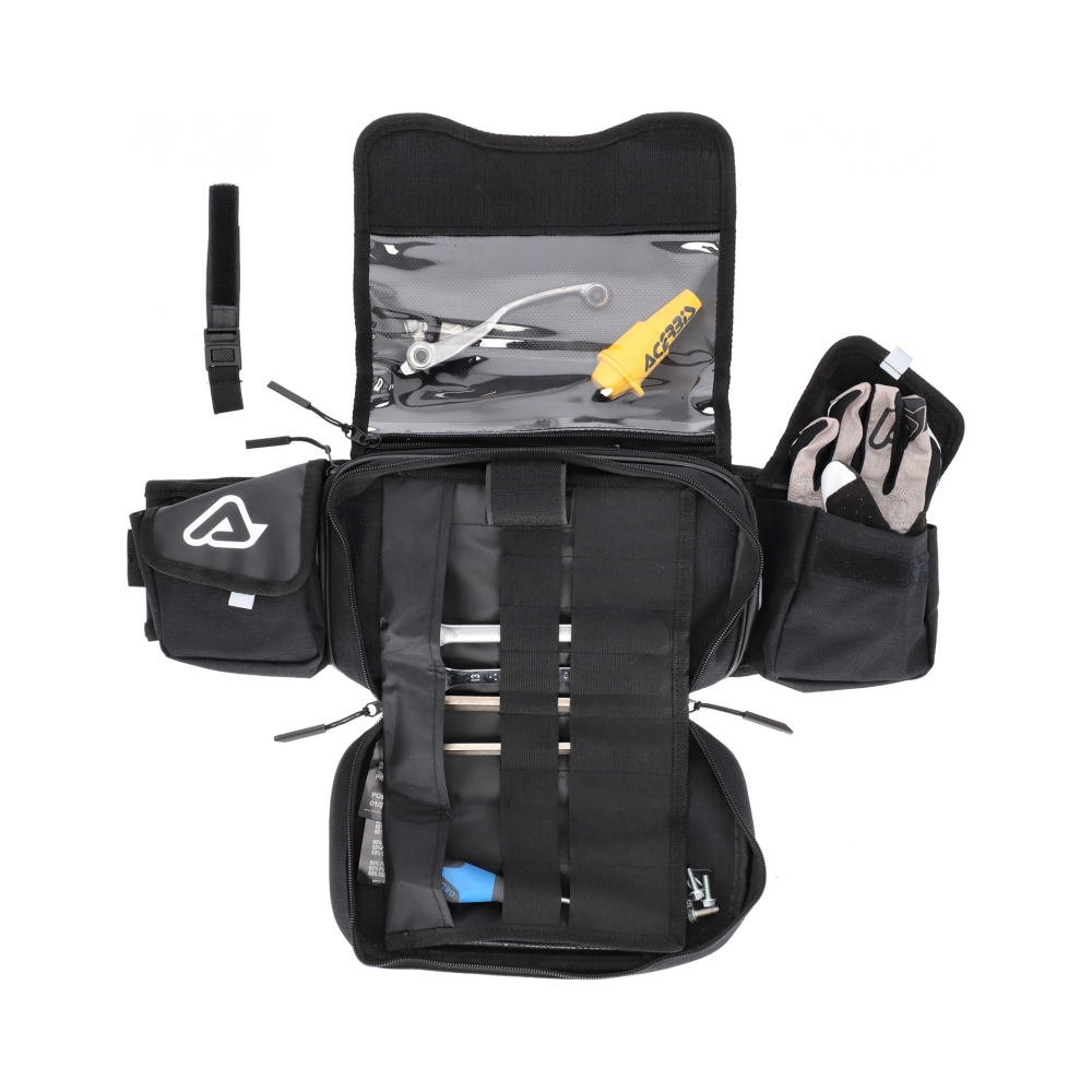 Acerbis Чанта Dromy Logo Black/White - изглед 4