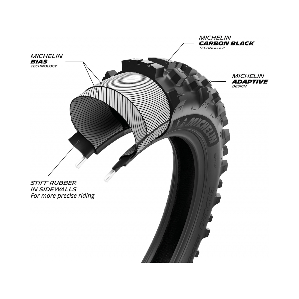 Michelin Задна гума Enduro Medium 2 120/90-18 M/C 65R TT - изглед 8