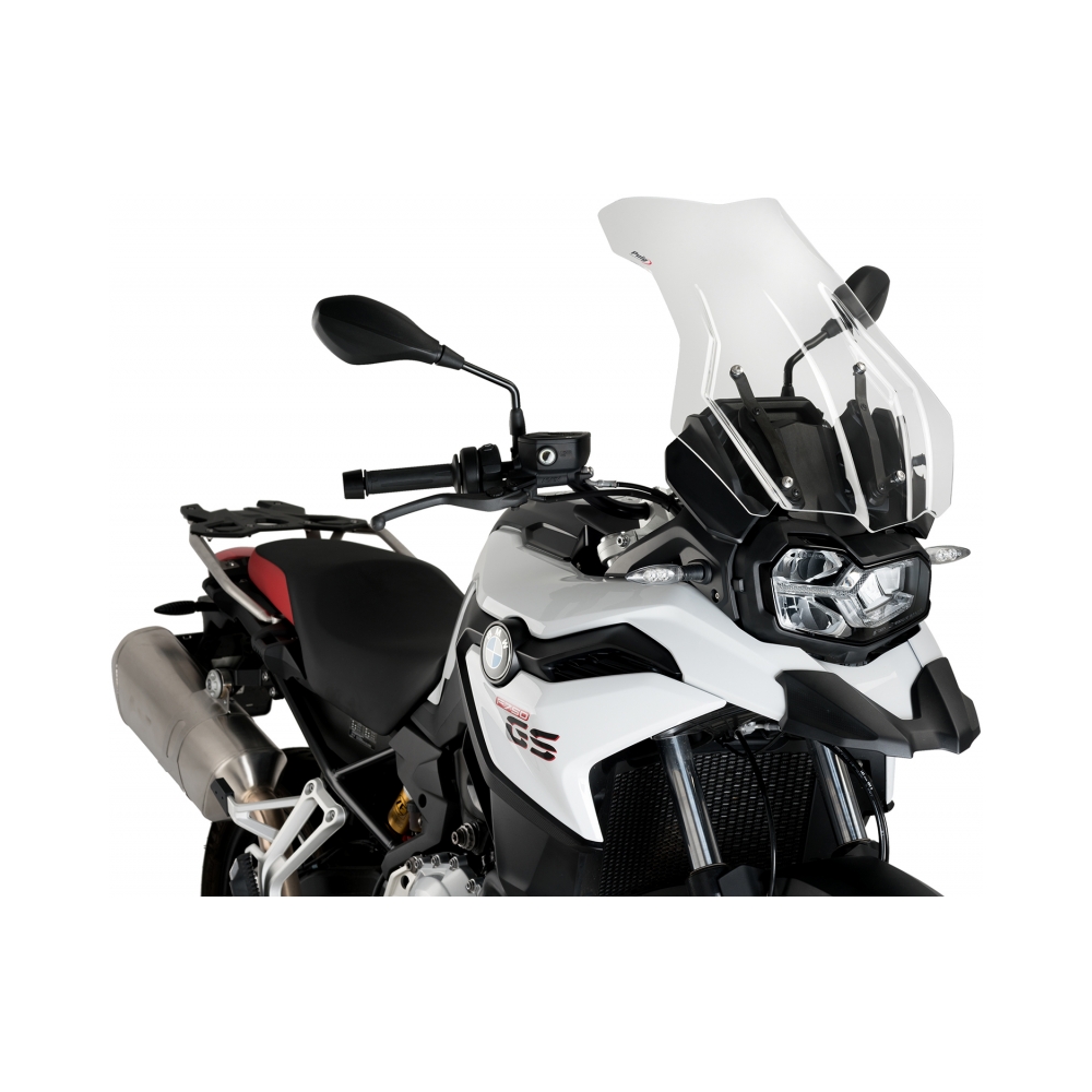 Puig Слюда Touring Plus BMW F750GS 18-24, G850GS 18-23, F850GS Adventure 19-23 Clear за мотори стандартно OEM със спортна слюда - изглед 1