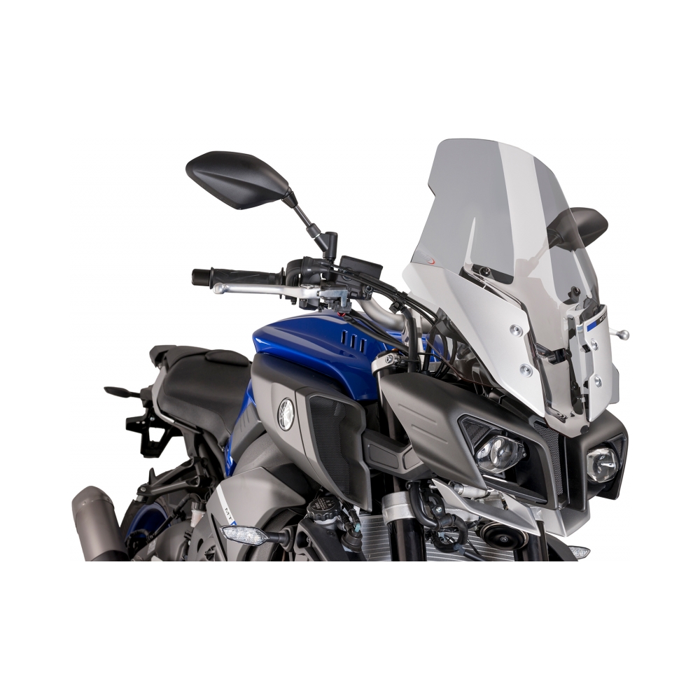 Puig Слюда Touring Plus Yamaha MT-10 16-21, FZ-10 16-17 Smoke - изглед 2