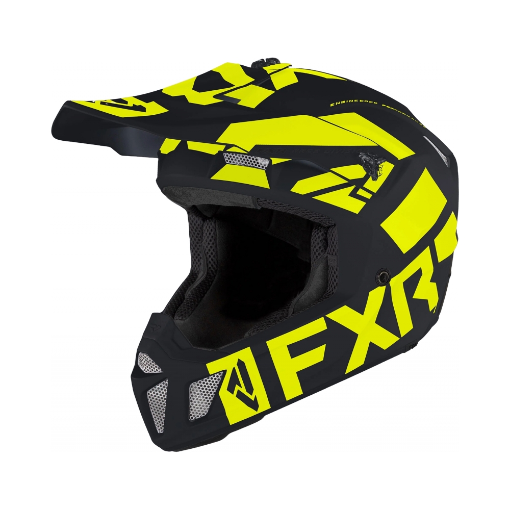 FXR Каска Clutch Evo LE Black/HiVis - изглед 1