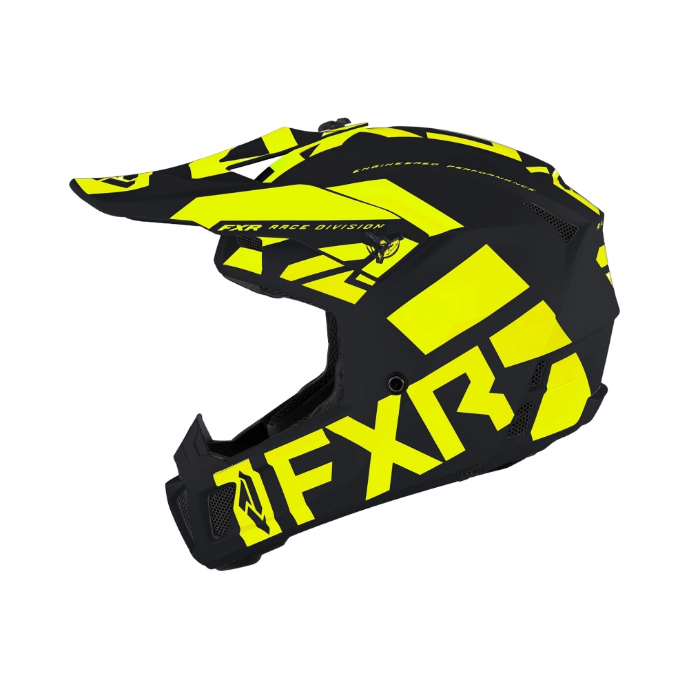 FXR Каска Clutch Evo LE Black/HiVis - изглед 3