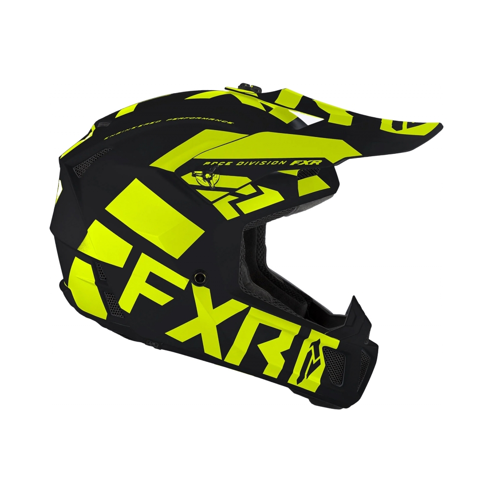 FXR Каска Clutch Evo LE Black/HiVis - изглед 4