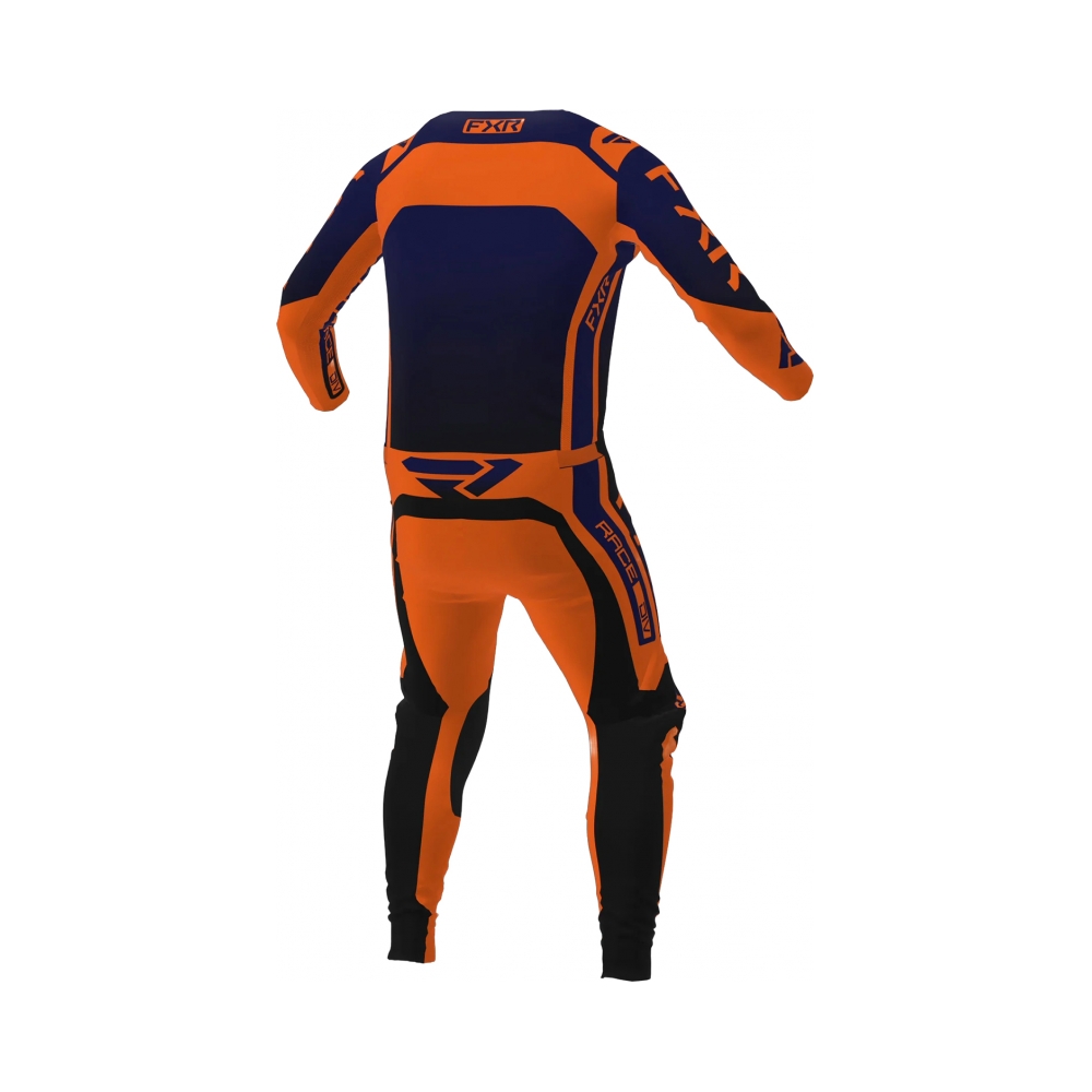 FXR Тениска Contender MX23 Midnight Orange - изглед 4