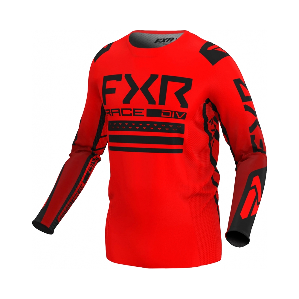 FXR Тениска Contender MX23 Red Black - изглед 1