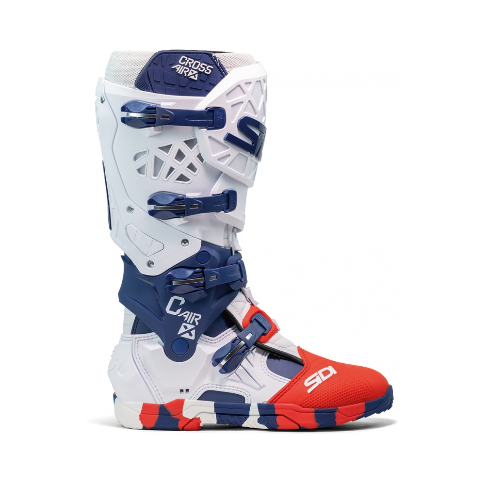 SIDI Ботуши Crossair X White Navy Red - изглед 2