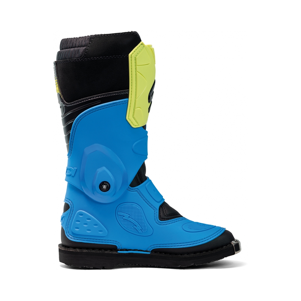 SIDI Детски ботуши Flame Light Blue Lime Black - изглед 3