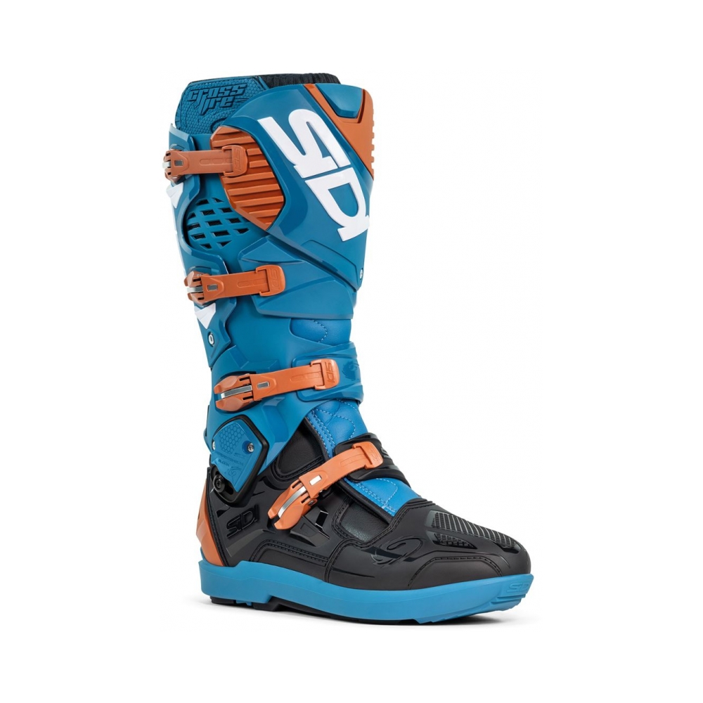 SIDI Ботуши Crossfire 3 SRS Petrol Bronze - изглед 1