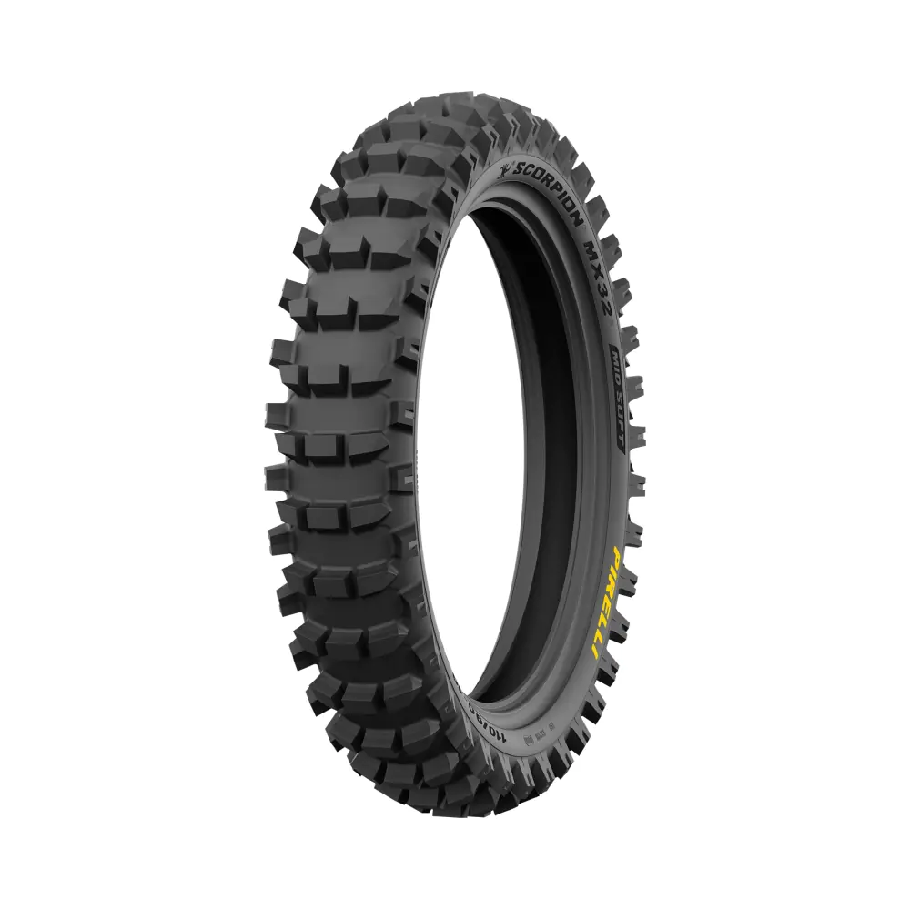 Задна гума Scorpion MX32 Mid Soft 110/90-19 NHS 62M R - Pirelli