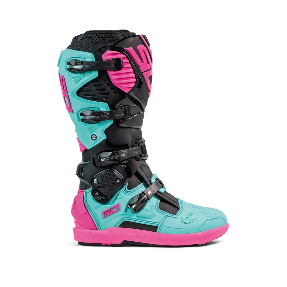 SIDI Ботуши Crossfire 3 SRS Black Mint Pink - изглед 2