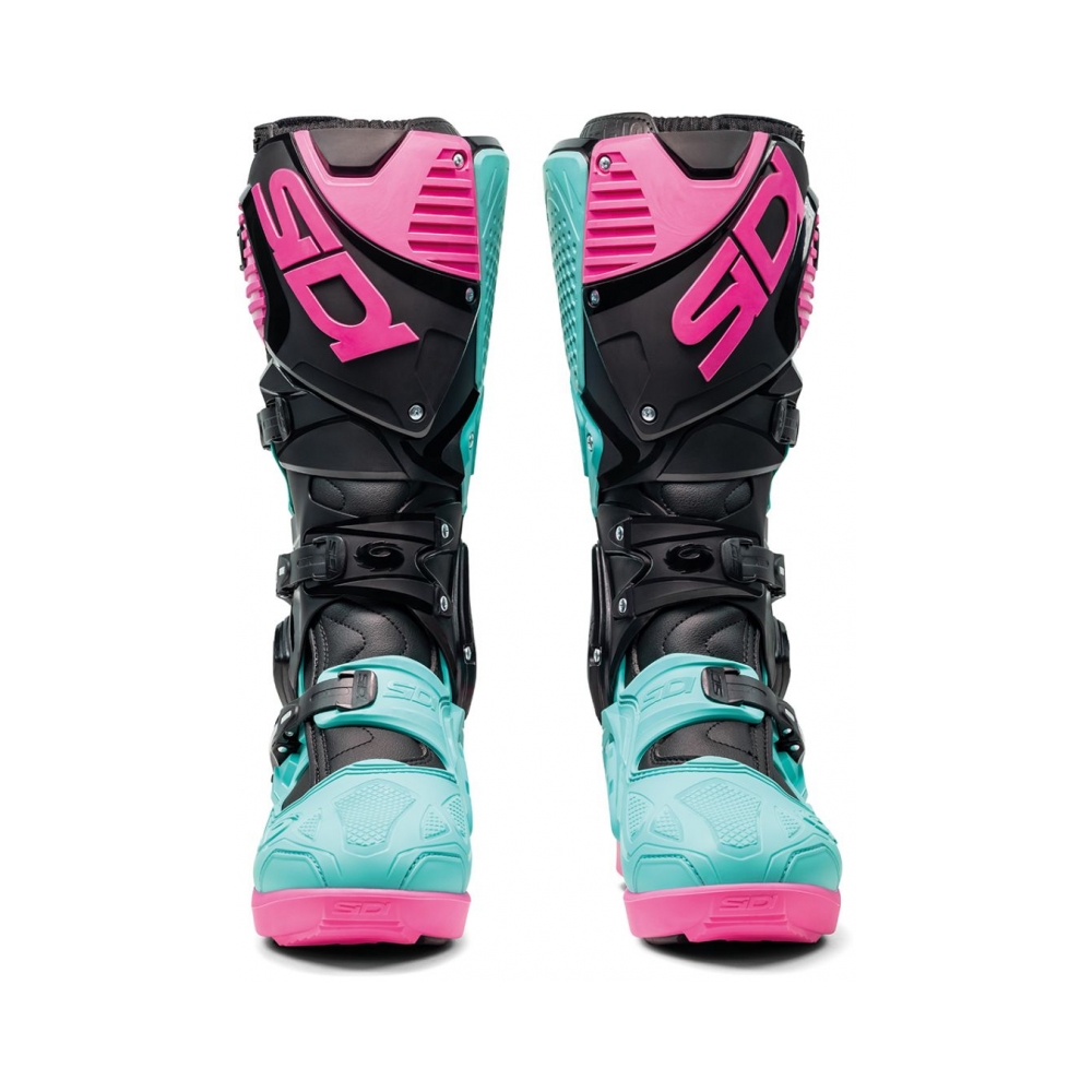 SIDI Ботуши Crossfire 3 SRS Black Mint Pink - изглед 4