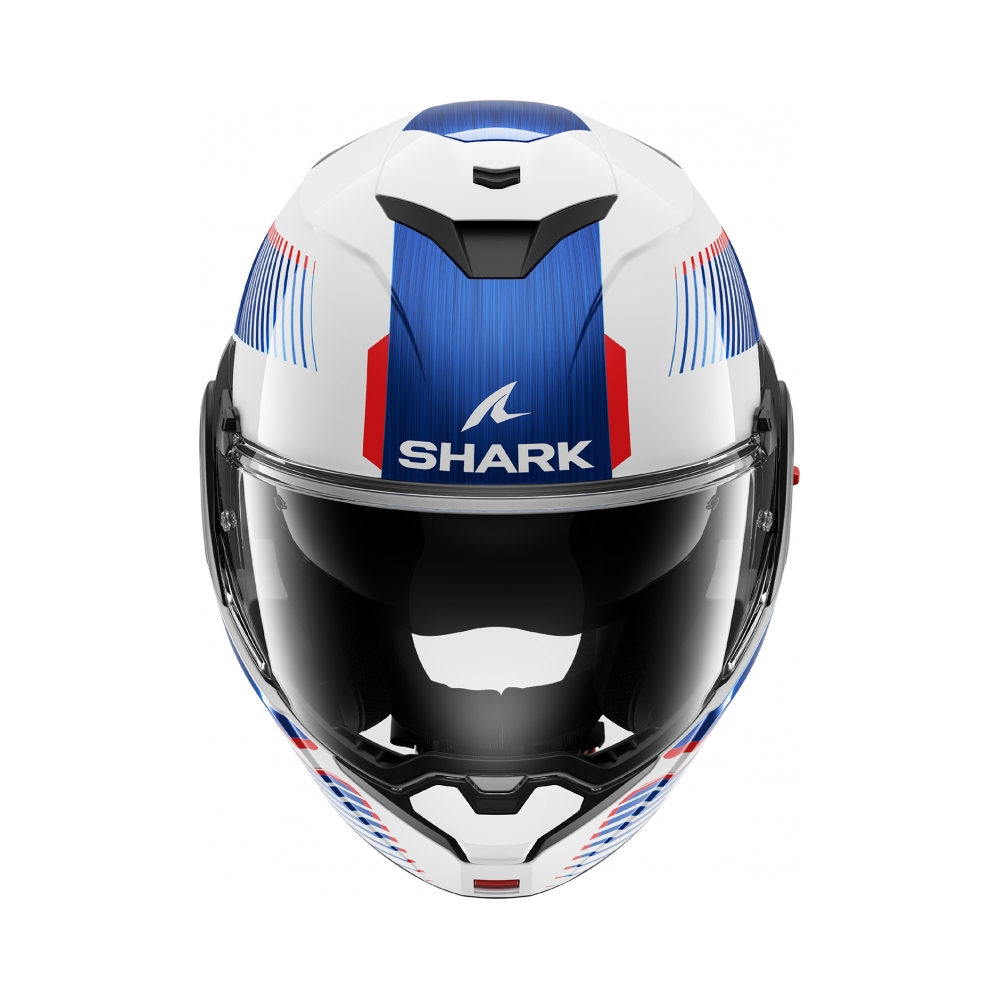 Shark Каска Oxo Sikter White Chrome Blue - изглед 3