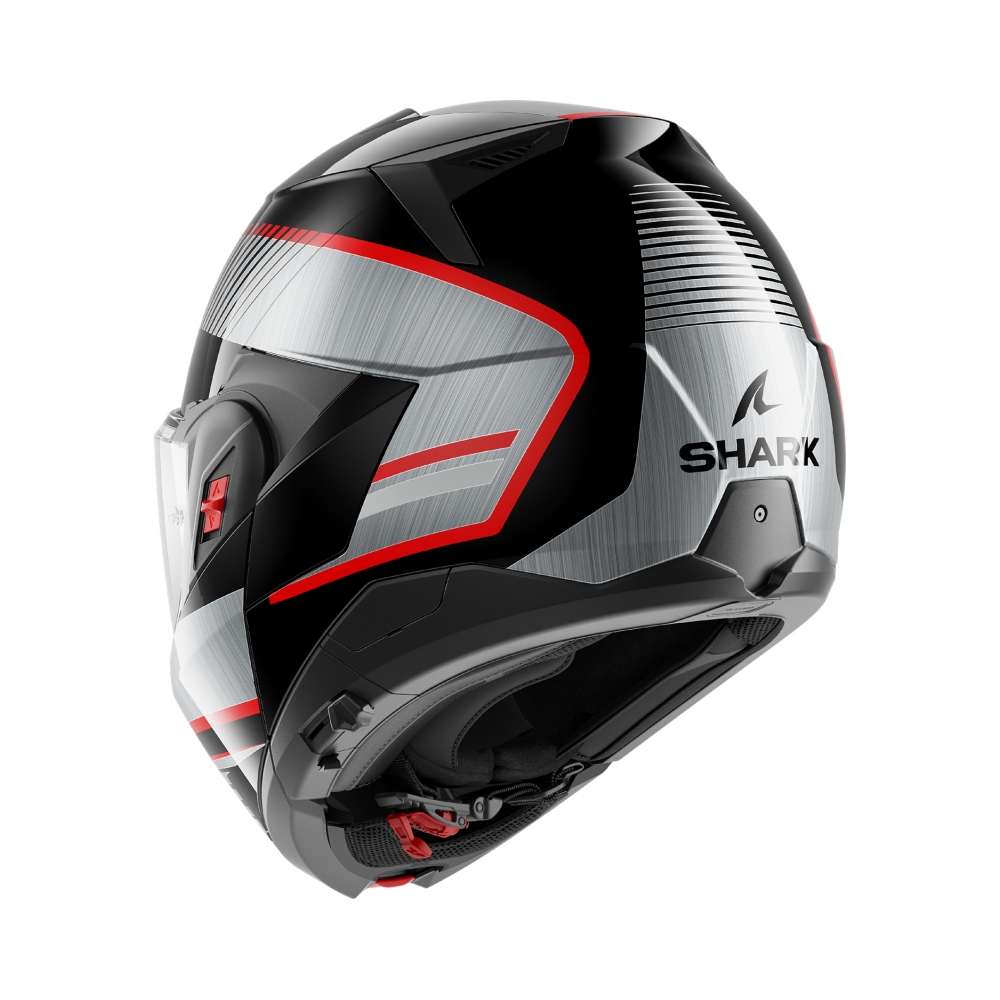 Shark Каска Oxo Sikter Black Chrome Silver - изглед 2