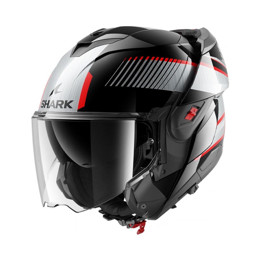 Shark Каска Oxo Sikter Black Chrome Silver - изглед 4
