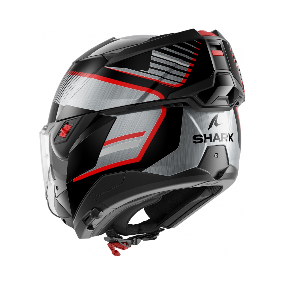 Shark Каска Oxo Sikter Black Chrome Silver - изглед 5