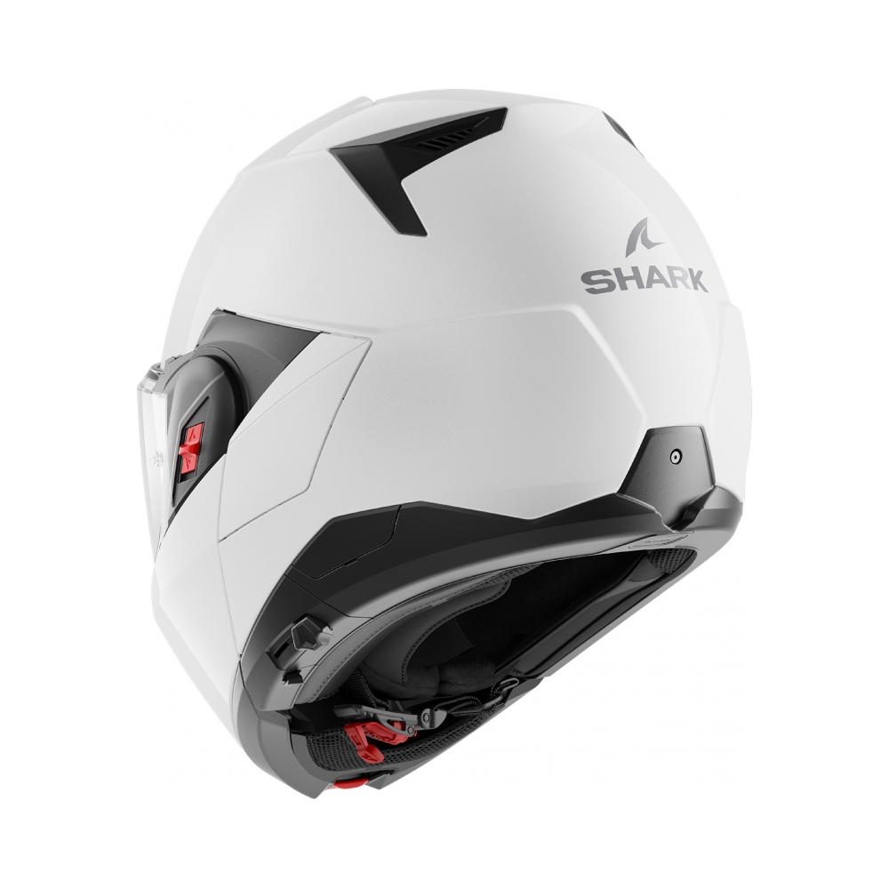 Shark Каска Oxo Blank Pearly White - изглед 2