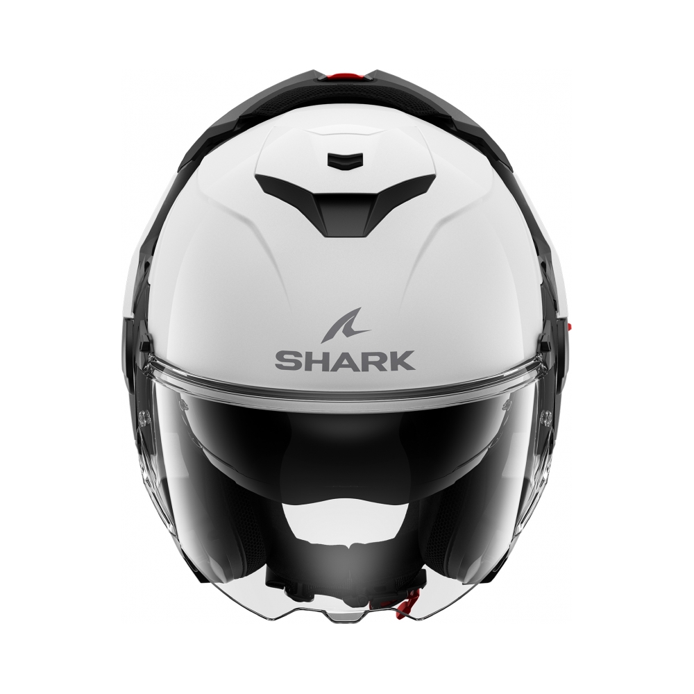 Shark Каска Oxo Blank Pearly White - изглед 6