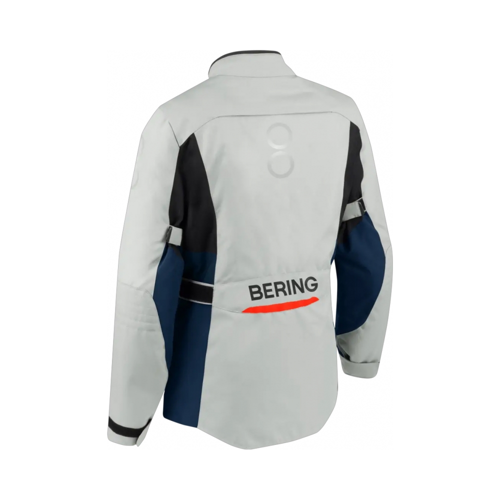 Bering Дамско яке Siberia Grey/Blue/Red - изглед 2
