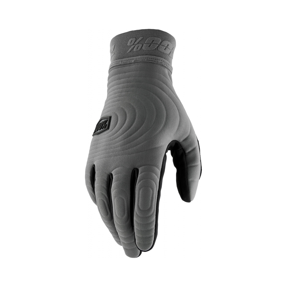 100% Ръкавици Brisker Xtreme Charcoal - изглед 1