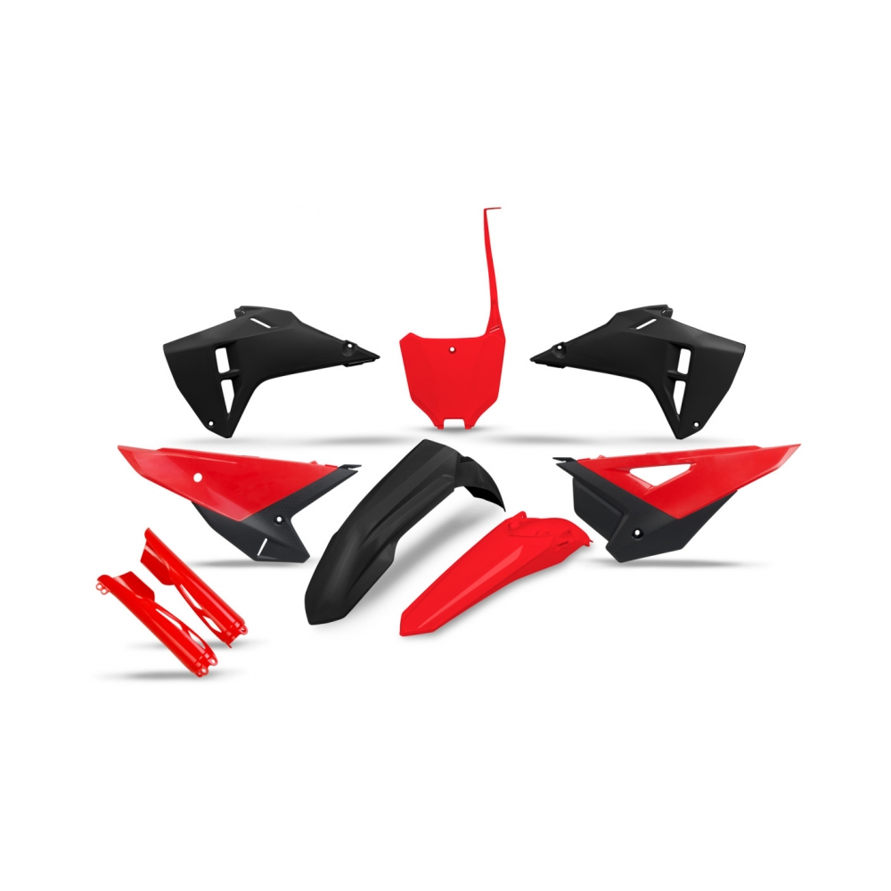 UFO Комплект пластмаси Honda CRF250R 2025, CRF450R 2025 Червен - изглед 1