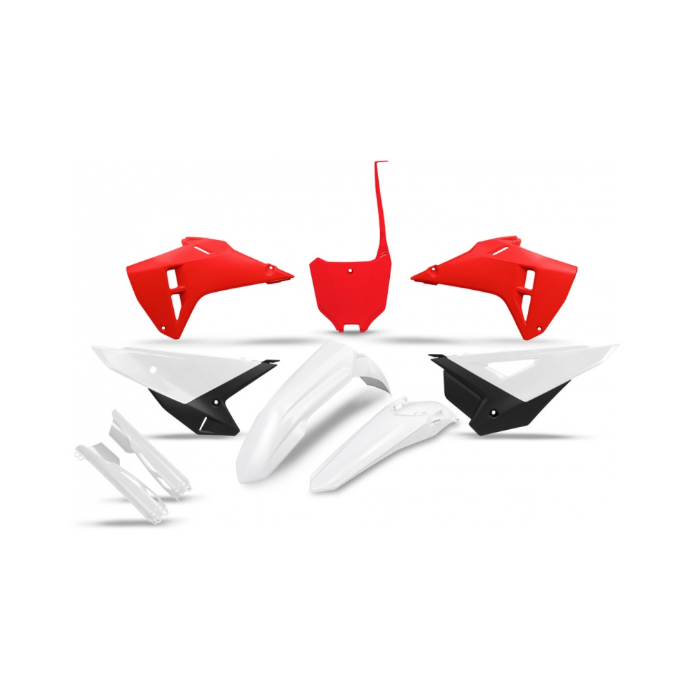 UFO Комплект пластмаси Honda CRF250R 2025, CRF450R 2025 Черен - изглед 1