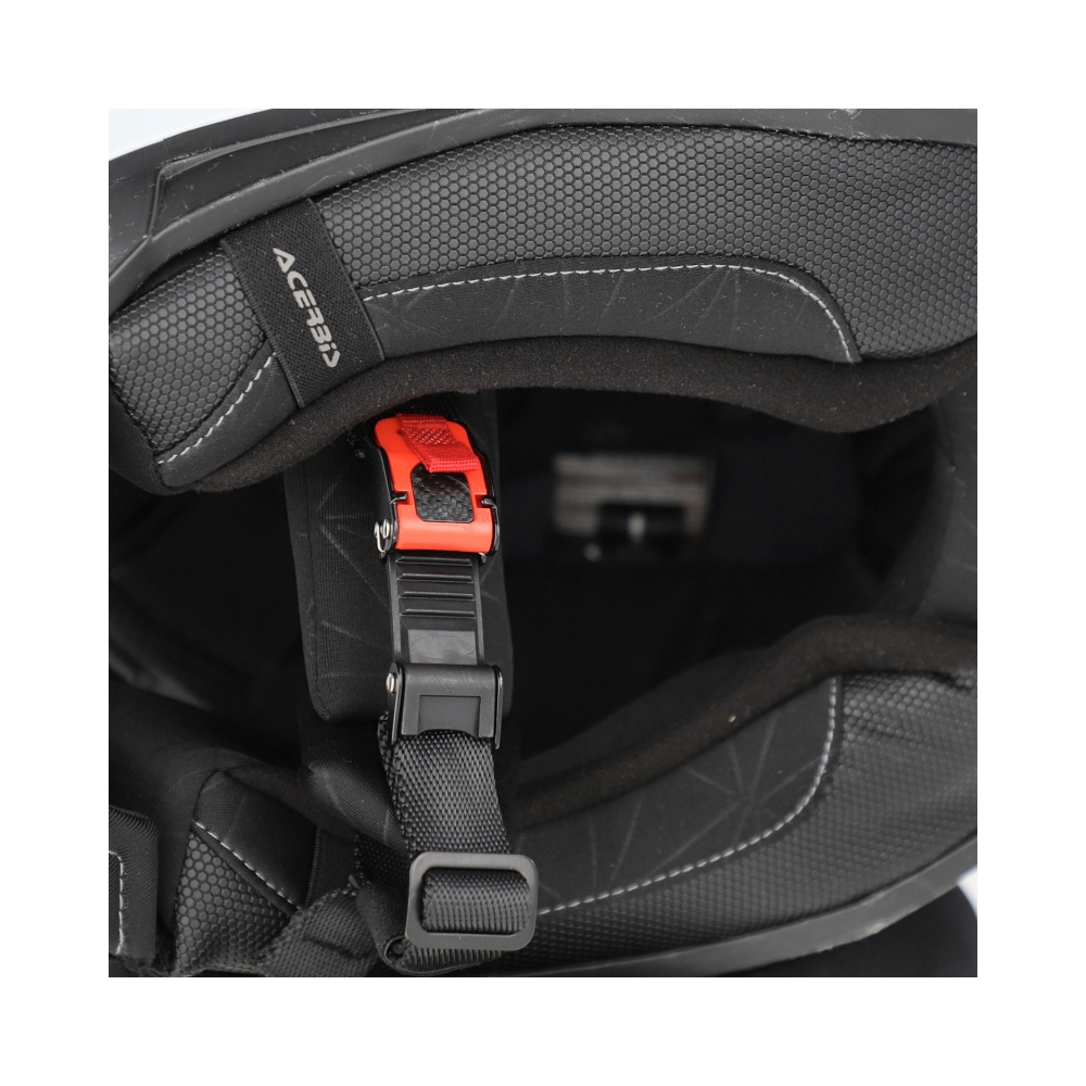 Acerbis Каска Assault Black - изглед 7